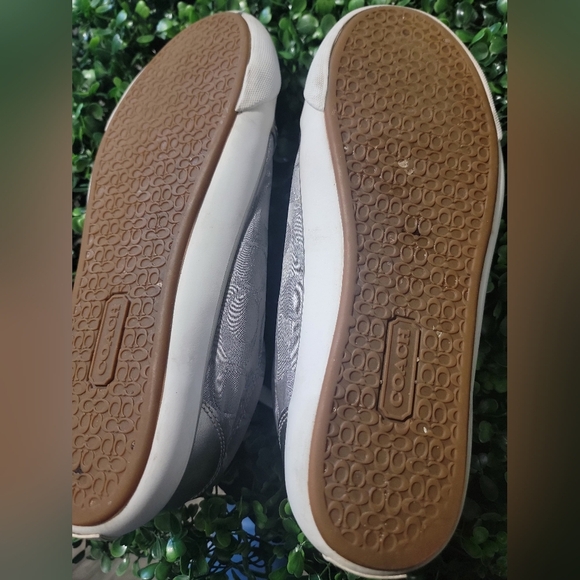 Silver Patterned Sneakers - Picture 6 of 8